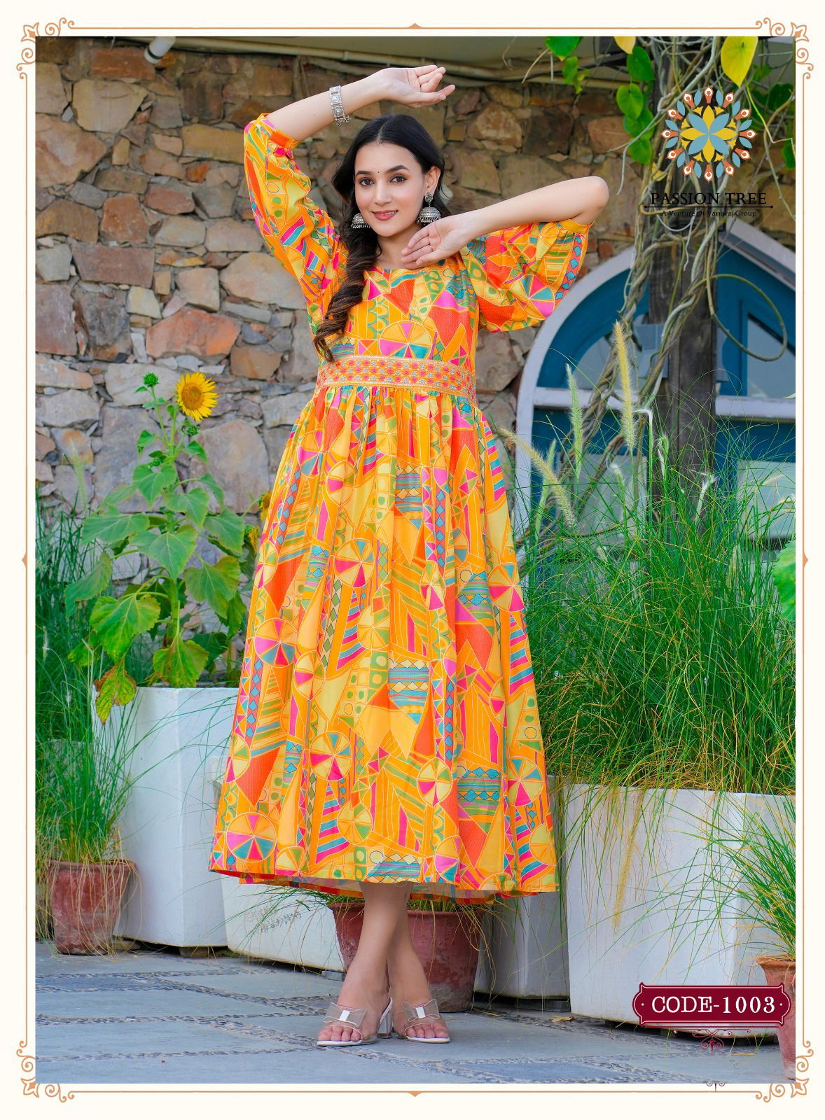 Fashionista Vol 2 By Passion Tree Alia Cut Printed Kurtis Catalog